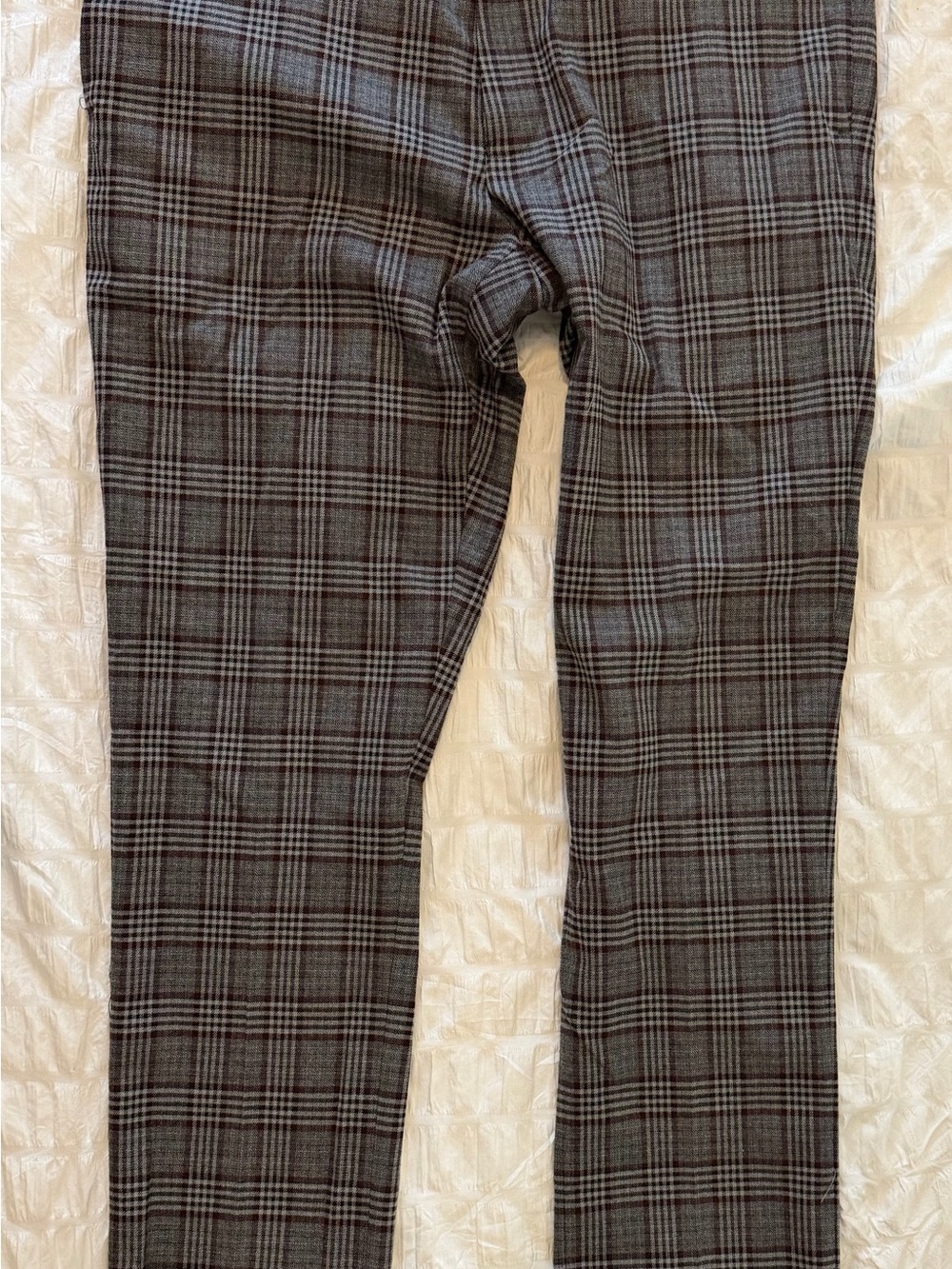 Murano Gray Plaid Men’s Dress Pants